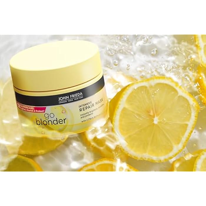 John Frieda Go Blonder Intensive Repair Mask for Blonde and Highlighted Hair 250 ml - Image 5